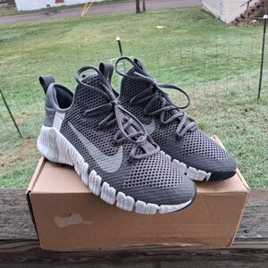 Men's Nike Air Free Metcon 3 Iron Grey Size 10.5 Cj0861-017